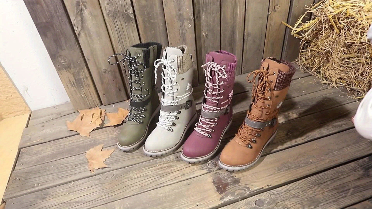 Ellie™ Non-Slip Mid-Calf Winter Boots