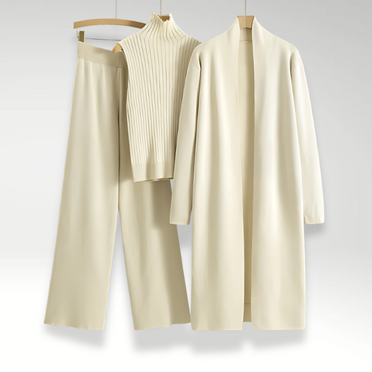 Melissa | Complete Three-Piece Luxe Knit Set
