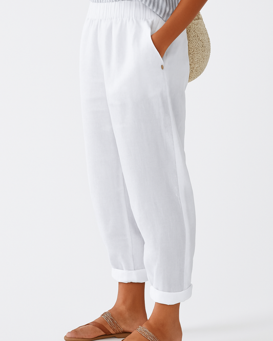 Aubrey | Light Elastic Waist Pants