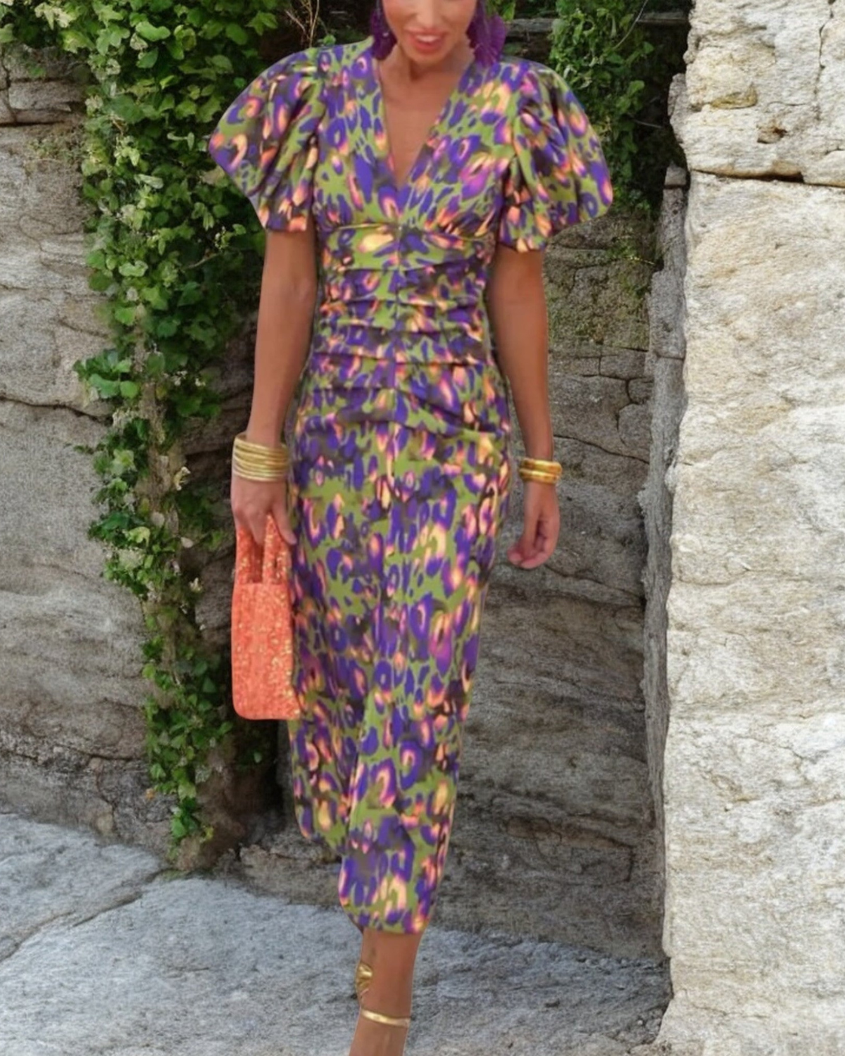 Claudia | Vibrant Floral Dress