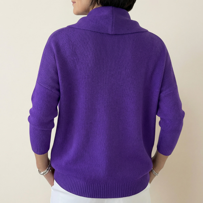 Soft Cowl Neck Sweater