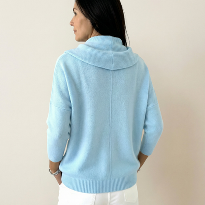 Soft Cowl Neck Sweater