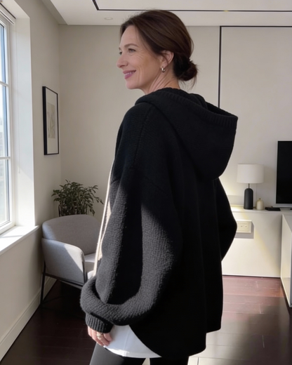 Oversized Smile Hoodie