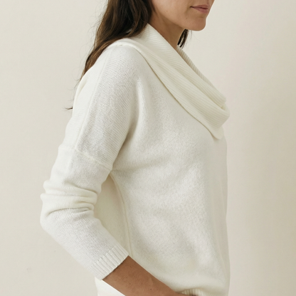 Soft Cowl Neck Sweater