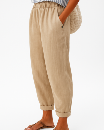 Aubrey | Light Elastic Waist Pants
