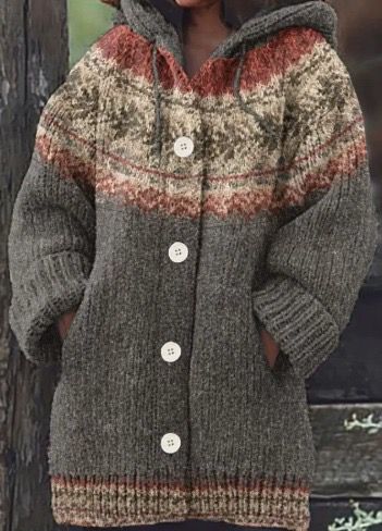 Kali™ | Knit Hoodie Cardigan