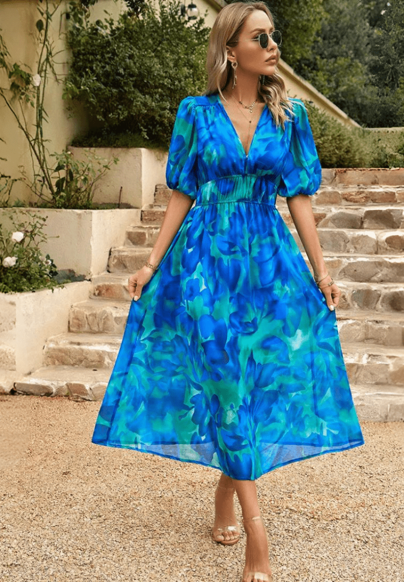 Alexis | Elegant Summer Maxi Dress
