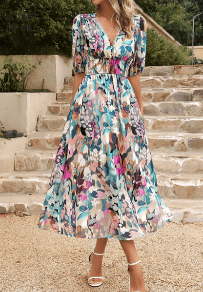 Alexis | Elegant Summer Maxi Dress