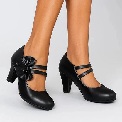 Olivia | Elegant Bow Heels