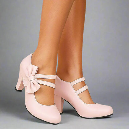 Olivia | Elegant Bow Heels
