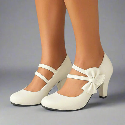 Olivia | Elegant Bow Heels