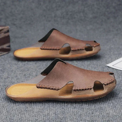 Jalen | Handmade-Style Slip-On Sandals